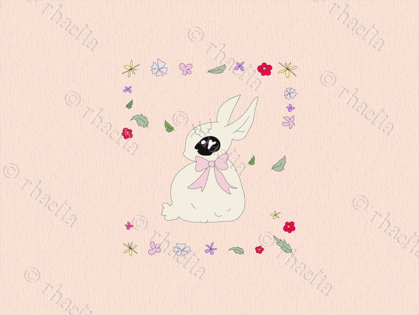 Grocery Bunny Wallpapers Set