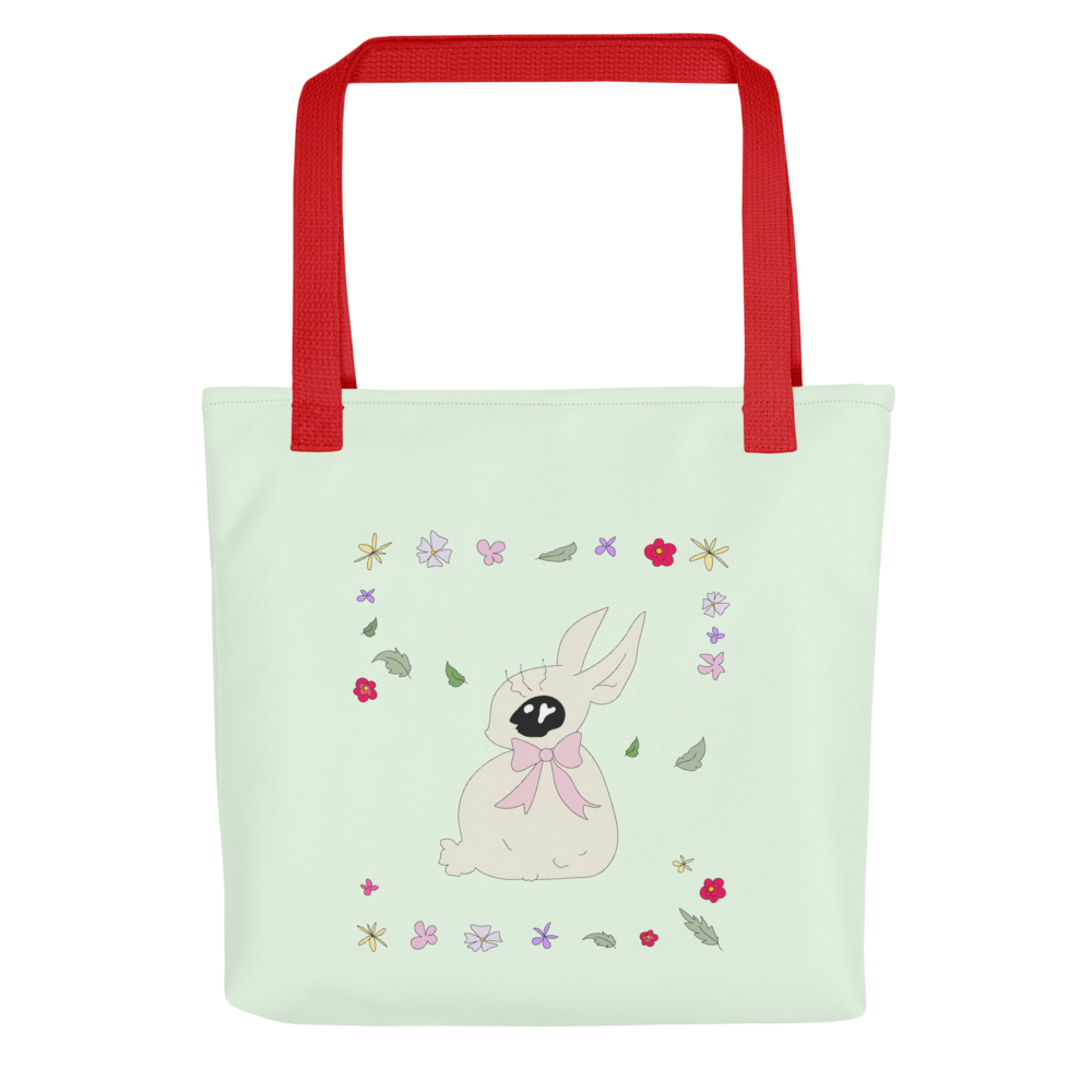 Grocery Bunny 𔓘 Full Color Tote Bag