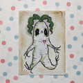 ACEO Card Baby Daikon #01 | Dipinto Originale