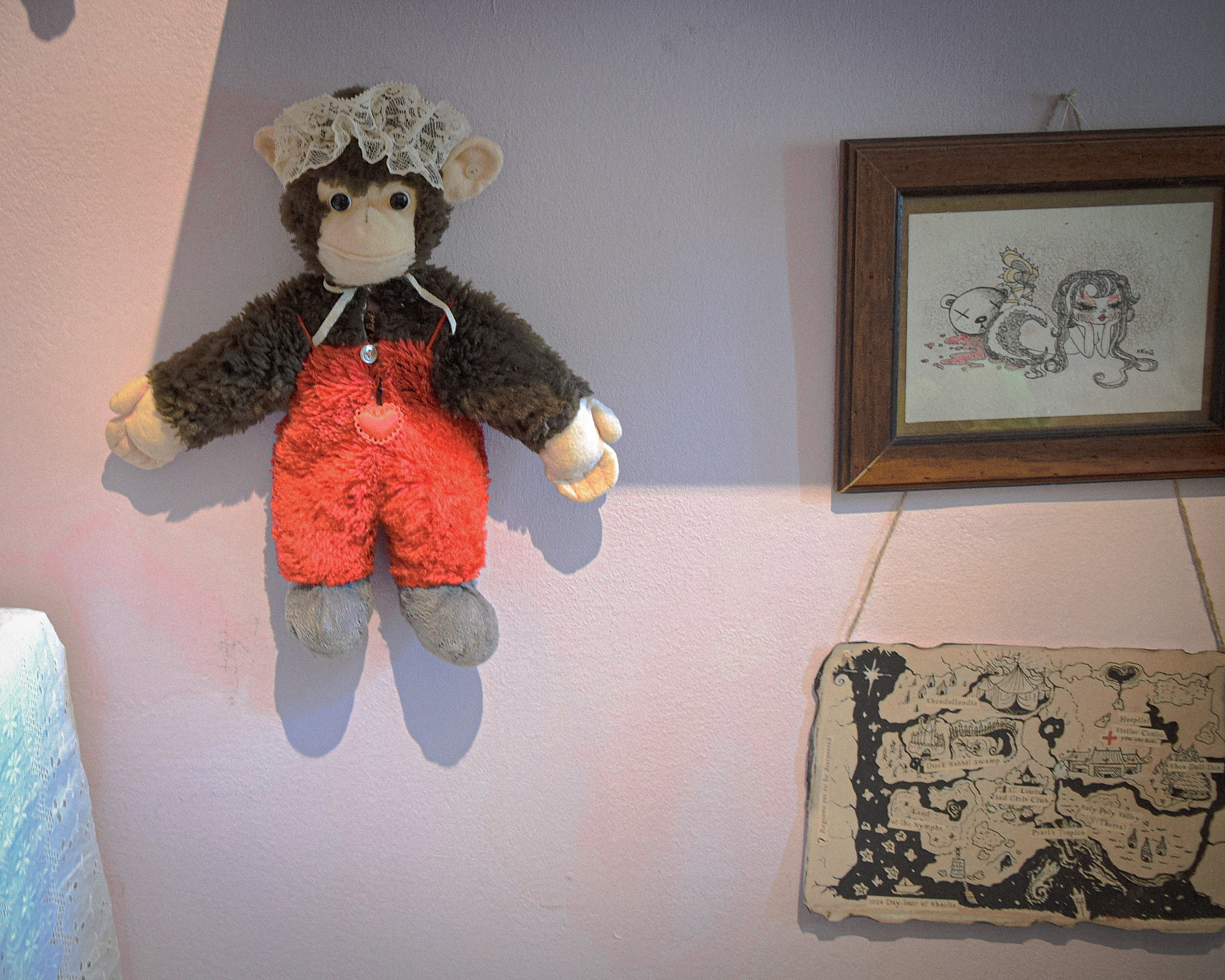 Handmade Privacy Hanger #05 ⚚ Chicken Monkey