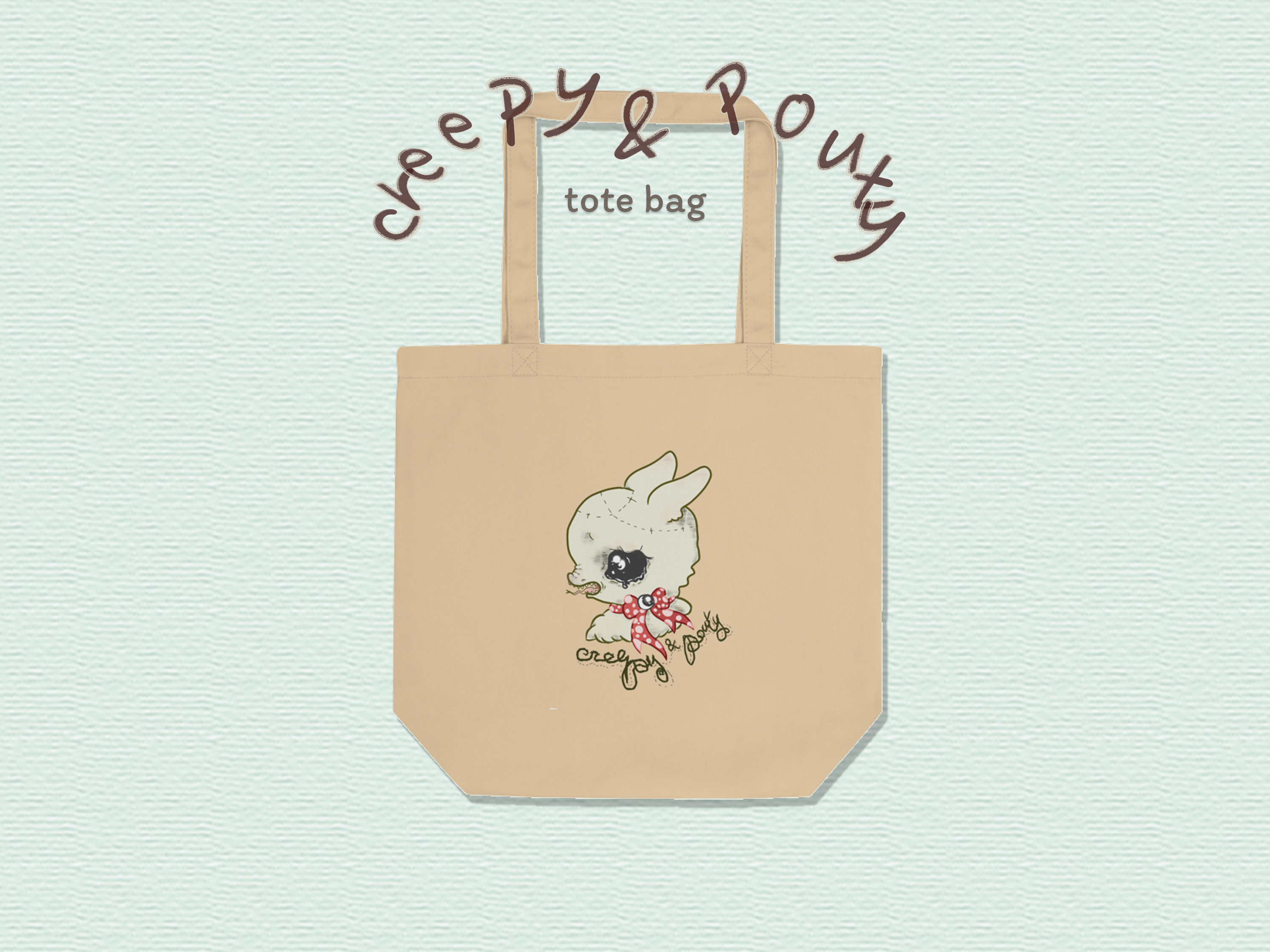 Grocery Bunny 𔓘 Eco Tote Bag