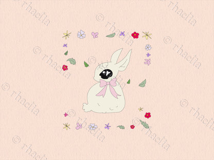 Grocery Bunny Wallpapers Set
