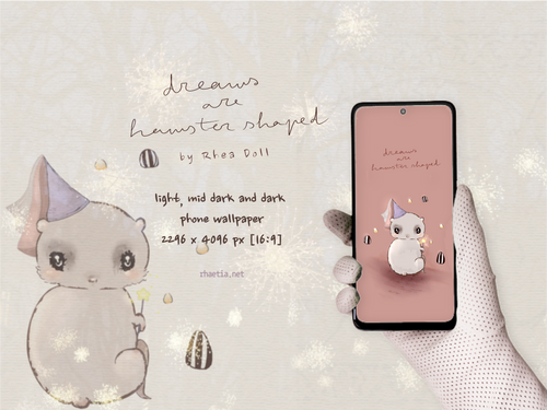 Magical Hamstersaurus Wallpaper