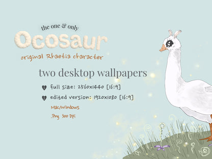 Magical Ocosaurus Background