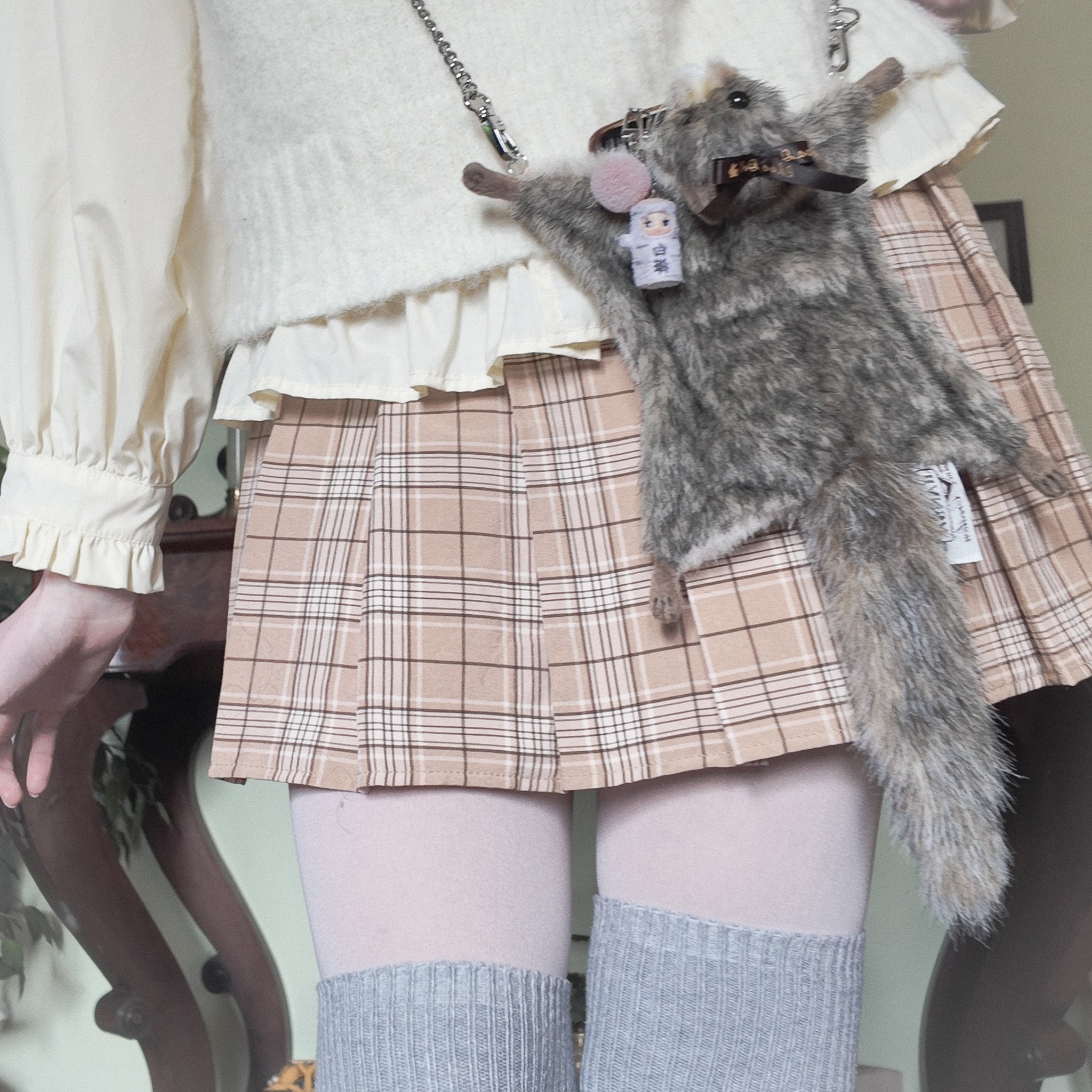 多眼のモモンガぬいぐるみバッグ
