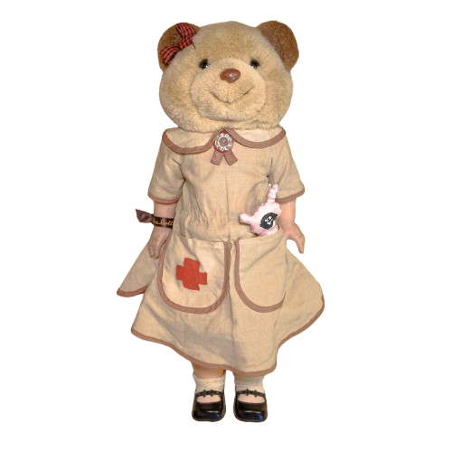 Romina Baby-bear: a limited-edition, handcrafted art doll
