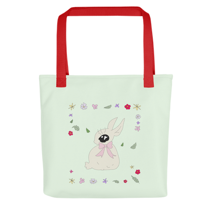 Grocery Bunny 𔓘 Full Color Tote Bag