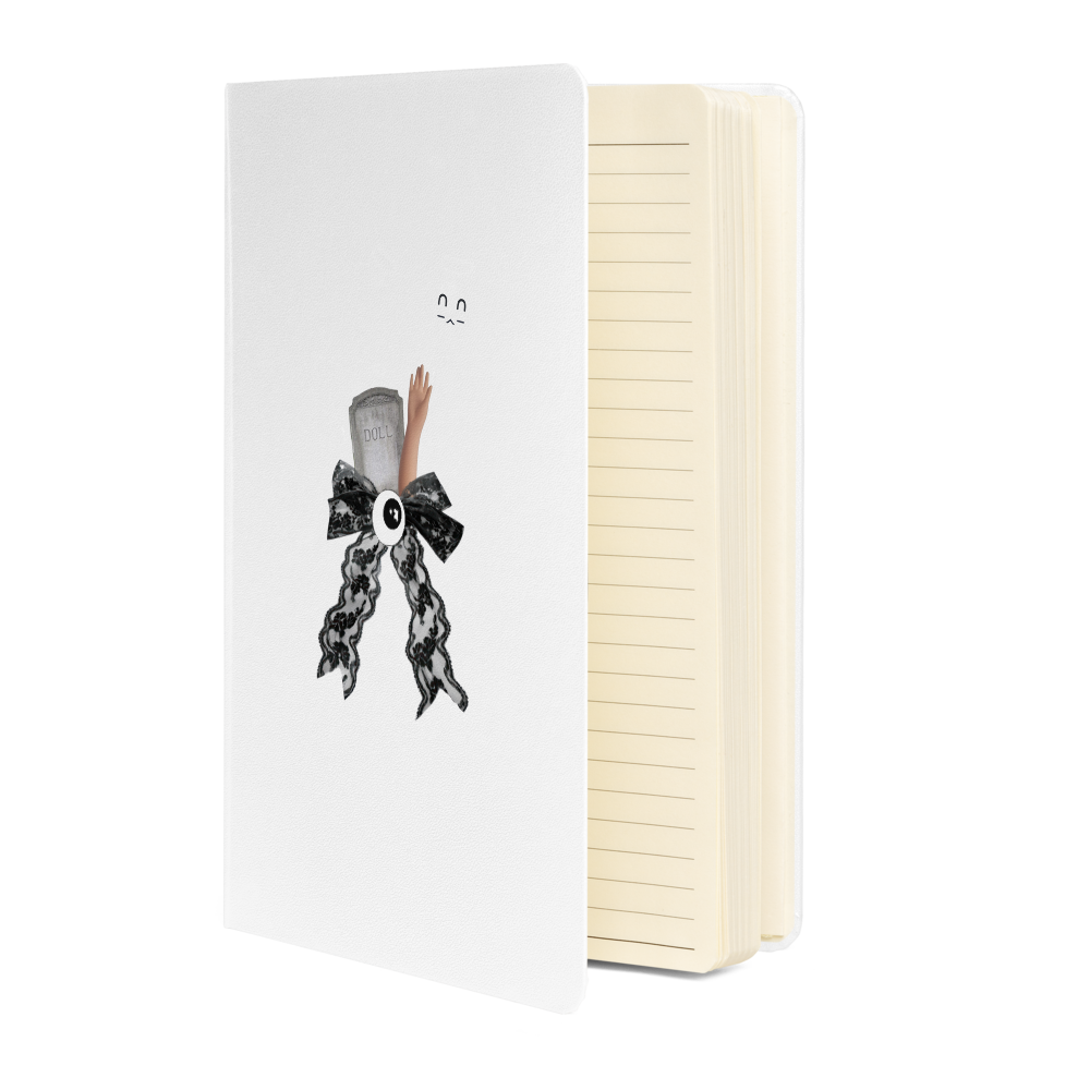 Creepy & pouty doll Notebook