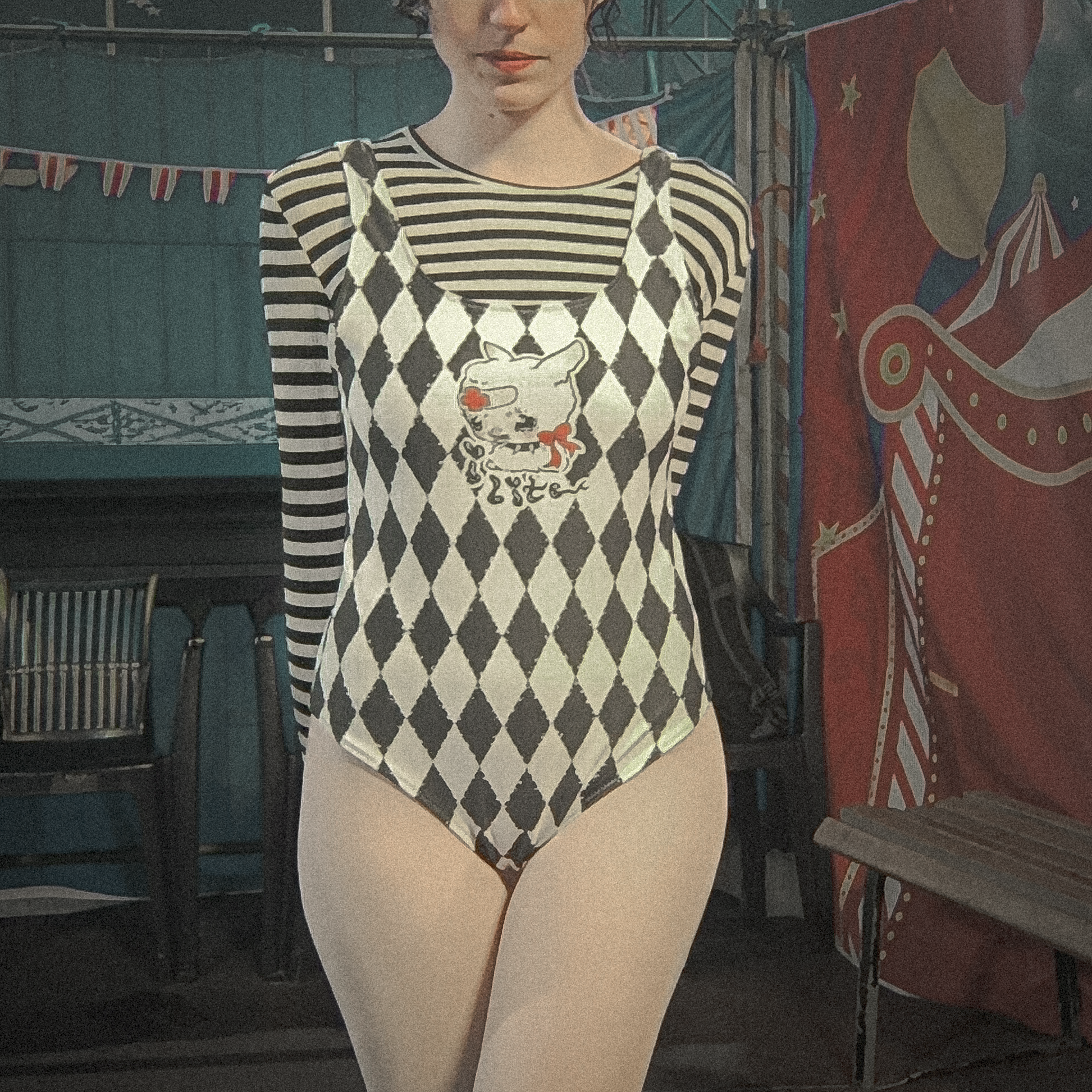 I bite ✚ One-piece swimsuit