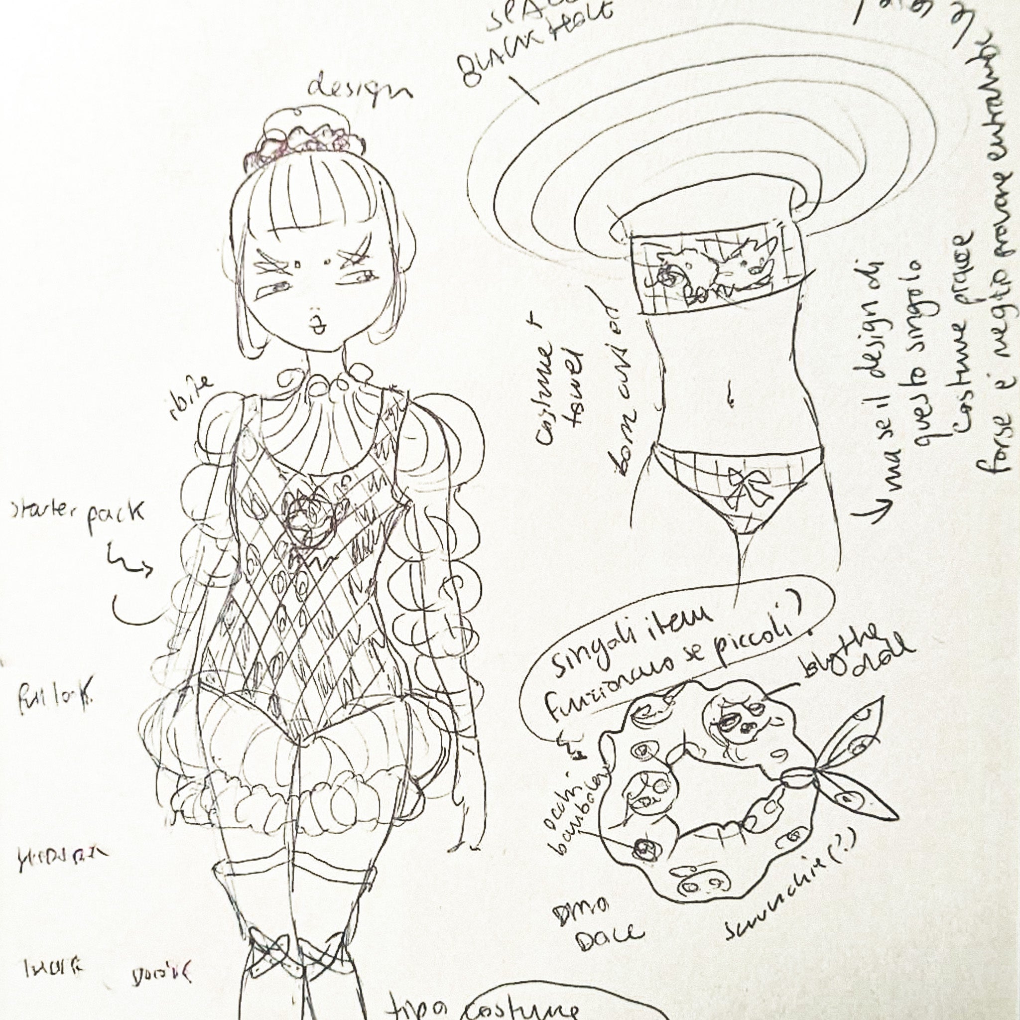 I bite ✚ One-piece swimsuit